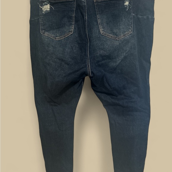 Full Figure Distressed Jeans. NWOT - Picture 2 of 4